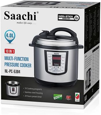 Saachi NL-PC-5304 4.0L Electric Pressure Cooker