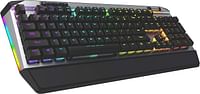 Patriot Viper Gaming V765 Mechanical Rgb Illuminated Gaming Keyboard W/Media Controls - Kailh Box Switches, 104-Standard Keys, Removable Magnetic Palm Rest