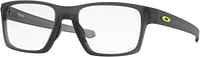 Oakley Men Ox8140 Litebeam Square Prescription Eyeglass Frames Satin Grey Smoke/Demo Lens 55 mm