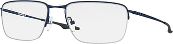 Oakley Men's Ox5148 Wingback Sq Square Prescription Eyeglass Frames - Matte Dark Navy