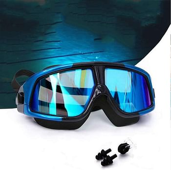 Swim Goggles Swimming Glasses for Adult Men Women Youth No Leaking Anti Fog UV Protection Waterproof 180 Degree Wide Clear Vision