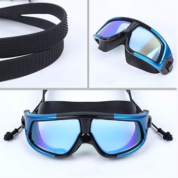 Swim Goggles Swimming Glasses for Adult Men Women Youth No Leaking Anti Fog UV Protection Waterproof 180 Degree Wide Clear Vision