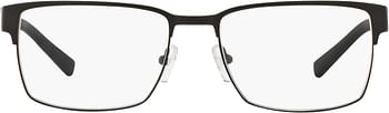 AX Armani Exchange Men's Ax1019 Metal Square Prescription Eyeglass Frames