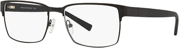 AX Armani Exchange Men's Ax1019 Metal Square Prescription Eyeglass Frames