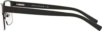 AX Armani Exchange Men's Ax1019 Metal Square Prescription Eyeglass Frames