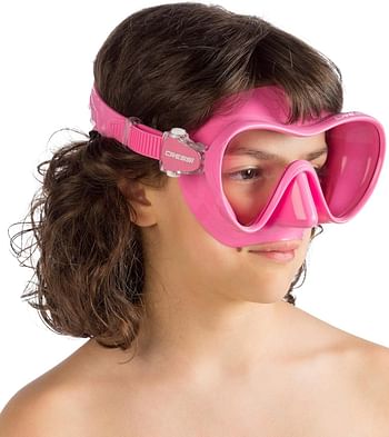 Cressi F1 Small Kids Frameless Diving and Snorkeling Mask