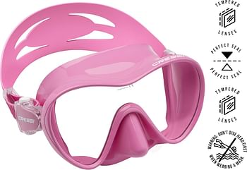 Cressi F1 Small Kids Frameless Diving and Snorkeling Mask