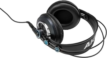 AKG Semi Open, Circumaural, Detachable Cable 2058X00190, Studio Headphones, Over Ear, Wired - Black