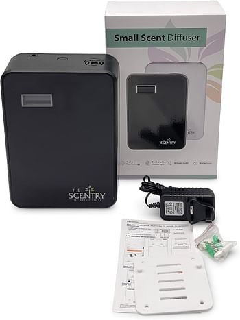 The Scentry Smart wifi aroma diffuser air freshener machine - black