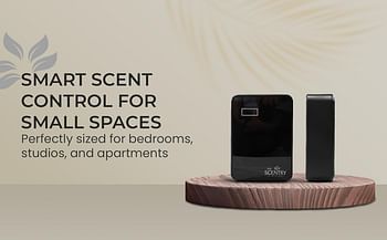 The Scentry Smart wifi aroma diffuser air freshener machine - black