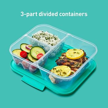 Sistema Container, Green, Clear, 5 x 870 ml, 59165