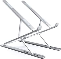 ElfAnt Laptop Stand Adjustable Portable Aluminum for 10" - 17" Laptop Tablet