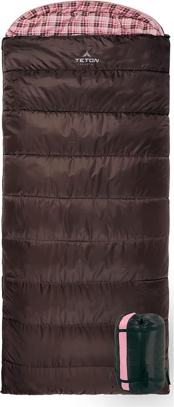 TETON Sports Regular Sleeping Bag; Great for Family Camping