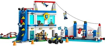 LEGO 60372 City Police Training Academy Station Playset with Obstacle Course, Horse Figure, Quad Bike Toy and 6 Officer Minifigures for Kids, Boys & Girls Aged 6 Plus