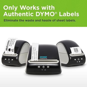 DYMO LabelWriter 550 label printer | labelmaker with direct thermal printing | automatic label recognition | prints address labels, shipping labels, barcode labels and more | EU plug