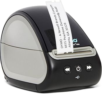 DYMO LabelWriter 550 label printer | labelmaker with direct thermal printing | automatic label recognition | prints address labels, shipping labels, barcode labels and more | EU plug