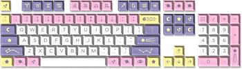 Drop Dsa Astrolokeys Keycaps - Abs Doubleshot Legends Mx Style For Mechanical Keyboards 104-Key Kit Covers Tenkeyless And Fullsize Keyboards By Signature Plastics