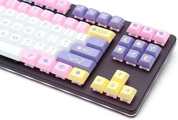 Drop Dsa Astrolokeys Keycaps - Abs Doubleshot Legends Mx Style For Mechanical Keyboards 104-Key Kit Covers Tenkeyless And Fullsize Keyboards By Signature Plastics