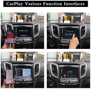 Carlinkit USB Carplay Dongle,Android Auto Mirroring Mini Smartphone Link Receiver Adapter Auto Navigation Multimedia Player for Android Head Unit