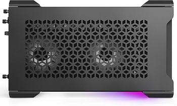 Cooler Master MasterCase NC100 SFF Small Form Factor 7.9 Liter Case with V650 Gold SFX PSU GPUs 2.5 Slots up to 320mm for Intel(r) NUC 9 Extreme Element Black