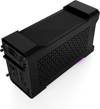 Cooler Master MasterCase NC100 SFF Small Form Factor 7.9 Liter Case with V650 Gold SFX PSU GPUs 2.5 Slots up to 320mm for Intel(r) NUC 9 Extreme Element Black