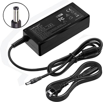 Upbright 24V AC/DC Adapter Compatible with Logitech G25 G27 G29 G920 190211-0010 G940 PS3 Xbox 360 Racing Wheel