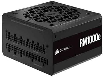 Corsair RM1000e (2023) Fully Modular Low-Noise ATX Power Supply - ATX 3.0 & PCIe 5.0 Compliant - 105°C-Rated Capacitors - 80 PLUS Gold Efficiency - Modern Standby Support - Black