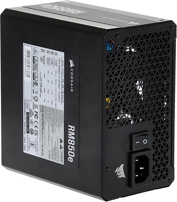 Corsair RM1000e (2023) Fully Modular Low-Noise ATX Power Supply - ATX 3.0 & PCIe 5.0 Compliant - 105°C-Rated Capacitors - 80 PLUS Gold Efficiency - Modern Standby Support - Black