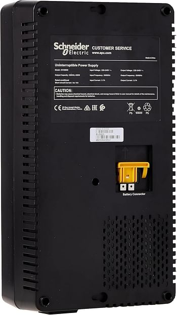 Schneider Electric Easy UPS BVS 800VA, AVR, IEC Outlet, 230V BVS800I - Black