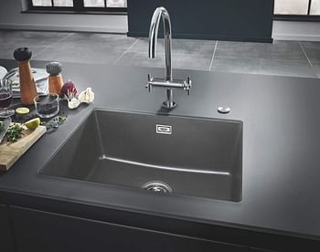 GROHE Atrio Two handle sink mixer 1/2" | C-Spout | Selectable Swivel Area : 0° / 150° / 360° | Easy to Install | Chrome | 30362000