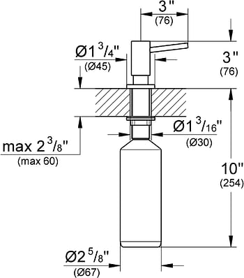 Grohe Cosmopolitan Soap Dispenser 40535Dc0