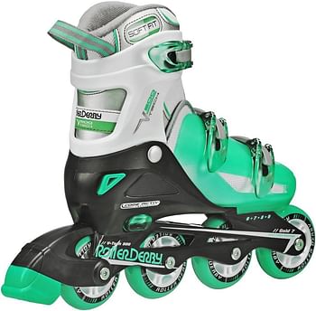 Roller Derby Women's V-Tech 500 Button Adjustable Inline Skate