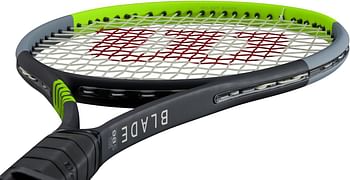 Wilson Unisex Adult 2-WR013811U1 Blade 98s V 7.0 Tennis Frame - Black/Green/Grey, Grip 1