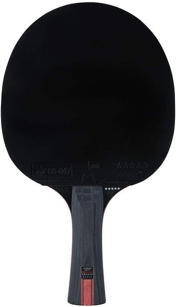 Stiga Prestige Carbon 5 Star Tennis Bat, One Size