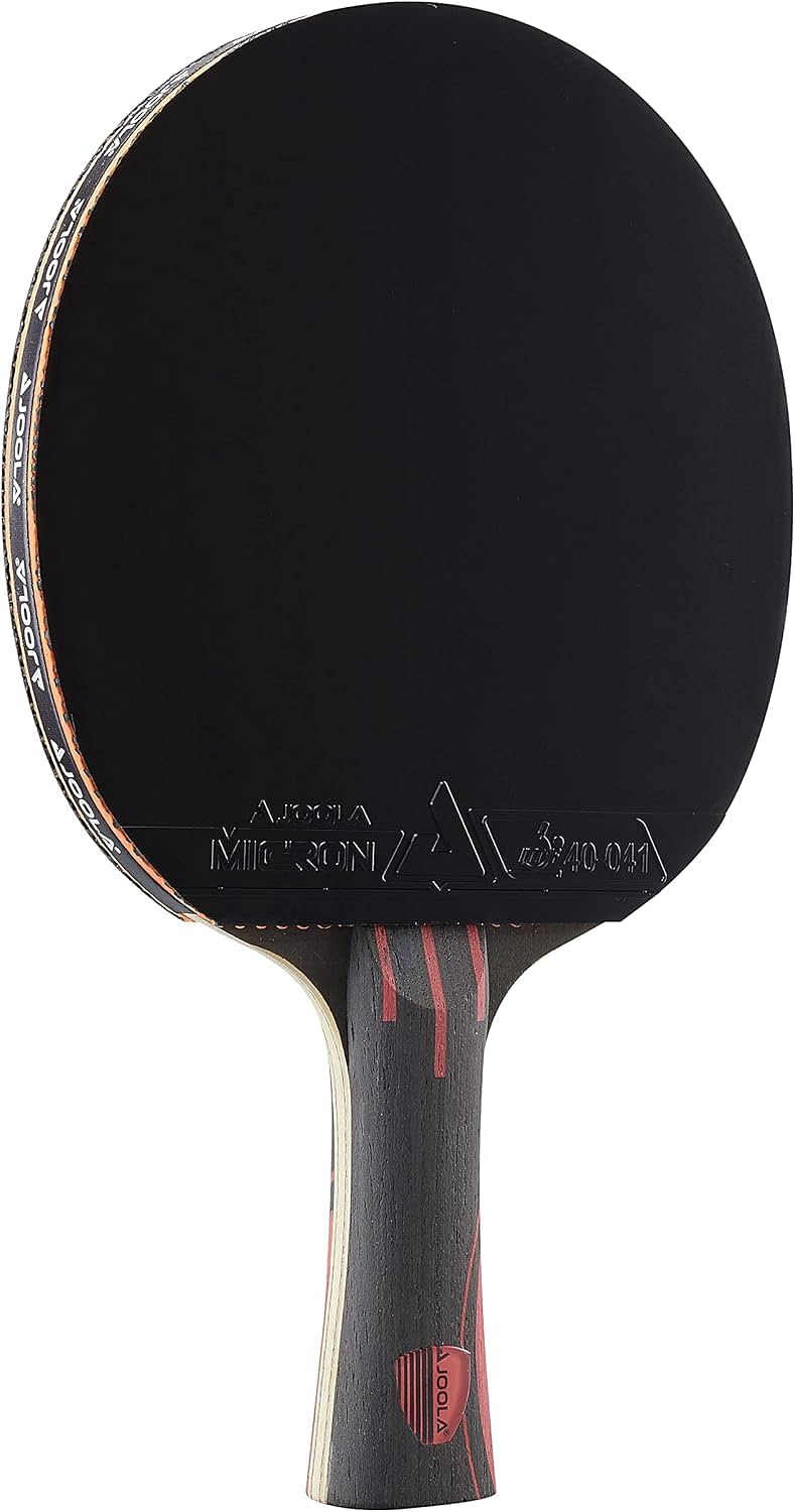 JOOLA Infinity Overdrive - Professional Performance Ping Pong Paddle with Carbon Kevlar Technology - Black Rubber on Both Sides - Competition Table Tennis Racket for Advanced Training - Extreme Speed