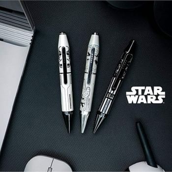 Cross X Star Wars™ Luke Skywalker™ Themed Design w/Lightsaber Green Details w/Polished Black PVD Appointments Rollerball Pen