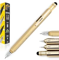 Monteverde USA Tool Fountain Pen - Solid Brass - F (MV32238)