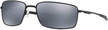 Oakley Men's OO4075 Square Wire Rectangular Metal Sunglasses