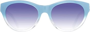 Just Cavalli Women's Sonnenbrille JC563S 89W Sunglasses, Turquoise