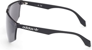 ADIDAS Men's OR004801A00 Shield Sunglasses 62mm - Black