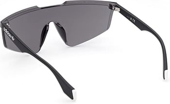 ADIDAS Men's OR004801A00 Shield Sunglasses 62mm - Black