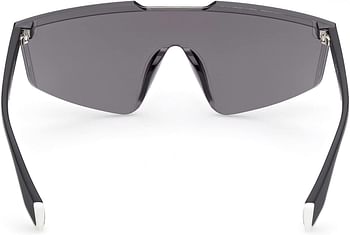 ADIDAS Men's OR004801A00 Shield Sunglasses 62mm - Black