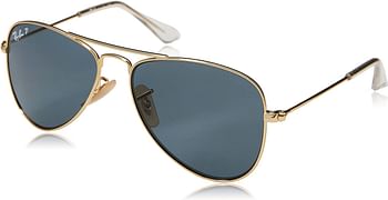 Ray-Ban Rj9506s Metal Aviator Sunglasses