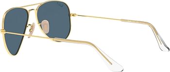 Ray-Ban Rj9506s Metal Aviator Sunglasses