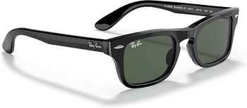 Ray-Ban Men's 0RJ9083S-100/71-43 Sunglasses 43 - Black