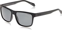 Polaroid Men's PLD2058/S Sunglasses, Mattt Black, 55 EU