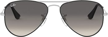 Ray-Ban Rj9506s Metal Aviator Sunglasses