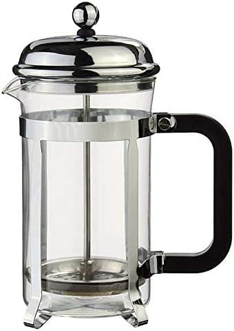 350ml French Press Stainless Steel Coffee Tea Kettle for Household Office use Heat Resistant