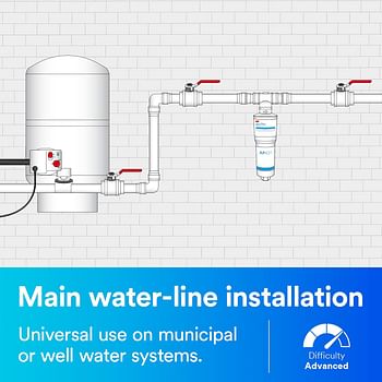 3M-Aqua Pure Whole House Scale Inhibition Inline Water System Ap430Ss Helps Prevent Scale Build Up On Hot Water Heaters And Boilers