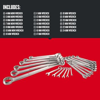 CRAFTSMAN Wrench Set Metric 20-Piece (CMMT12068)